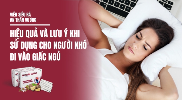 Viên uống An Thần Vương: Hiệu quả và lưu ý khi sử dụng cho người khó đi vào giấc ngủ