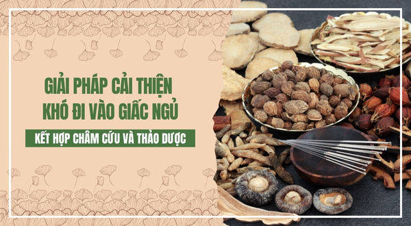 Giải pháp cho tình trạng khó đi vào giấc ngủ - Kết hợp giữa châm cứu và sử dụng thảo dược